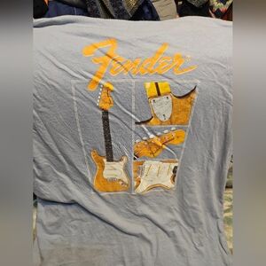 Fender Stratocaster Guitar Tee Shirt